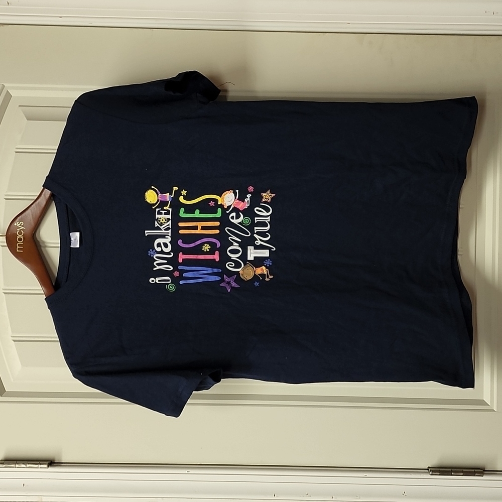 I make wishes come true size large cotton tee fairy grand mother